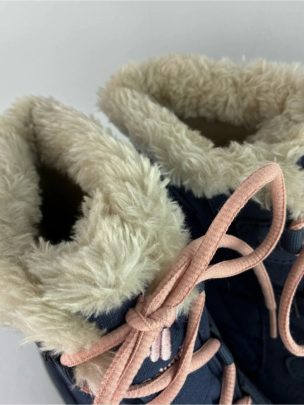 Columbia Navy Blue Ice Maiden Shorty Boots